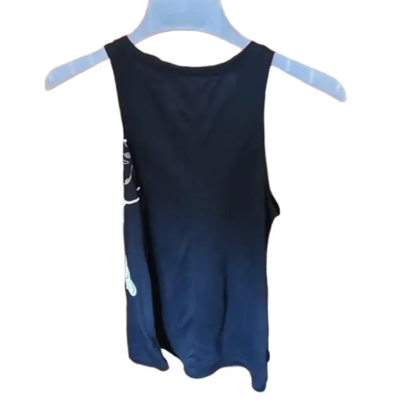 Disney Minnie Mouse Tan Polka Dots Black & White Tank Top Women size LG (11/13) - Picture 3 of 9